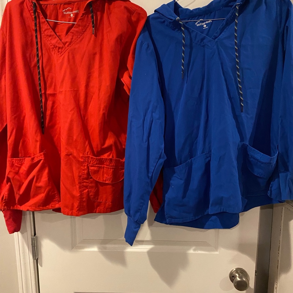 5 ButterSoft by Uniform Advantage hooded scrub tops